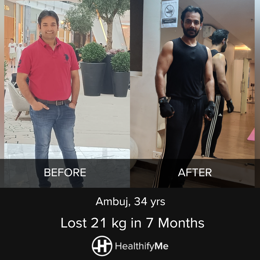 −21 kg in 7 months