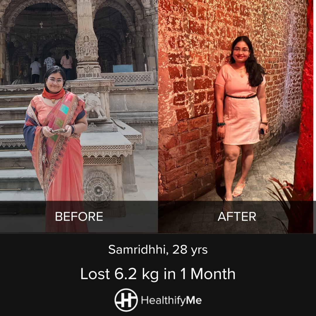 −6.2 kg in 1 month