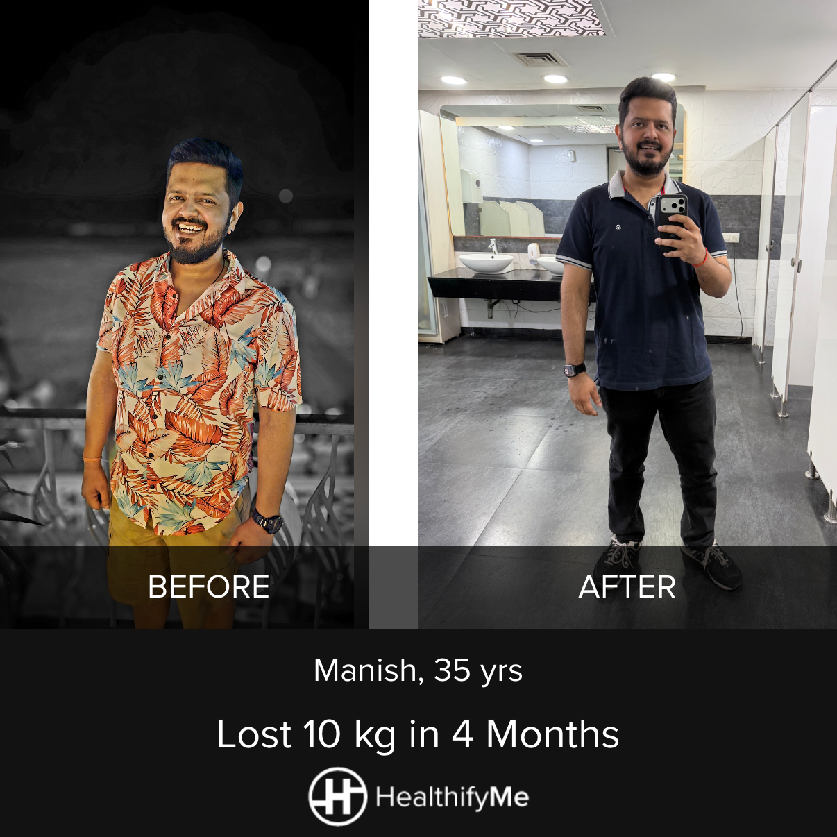 −10 kg in 4 months