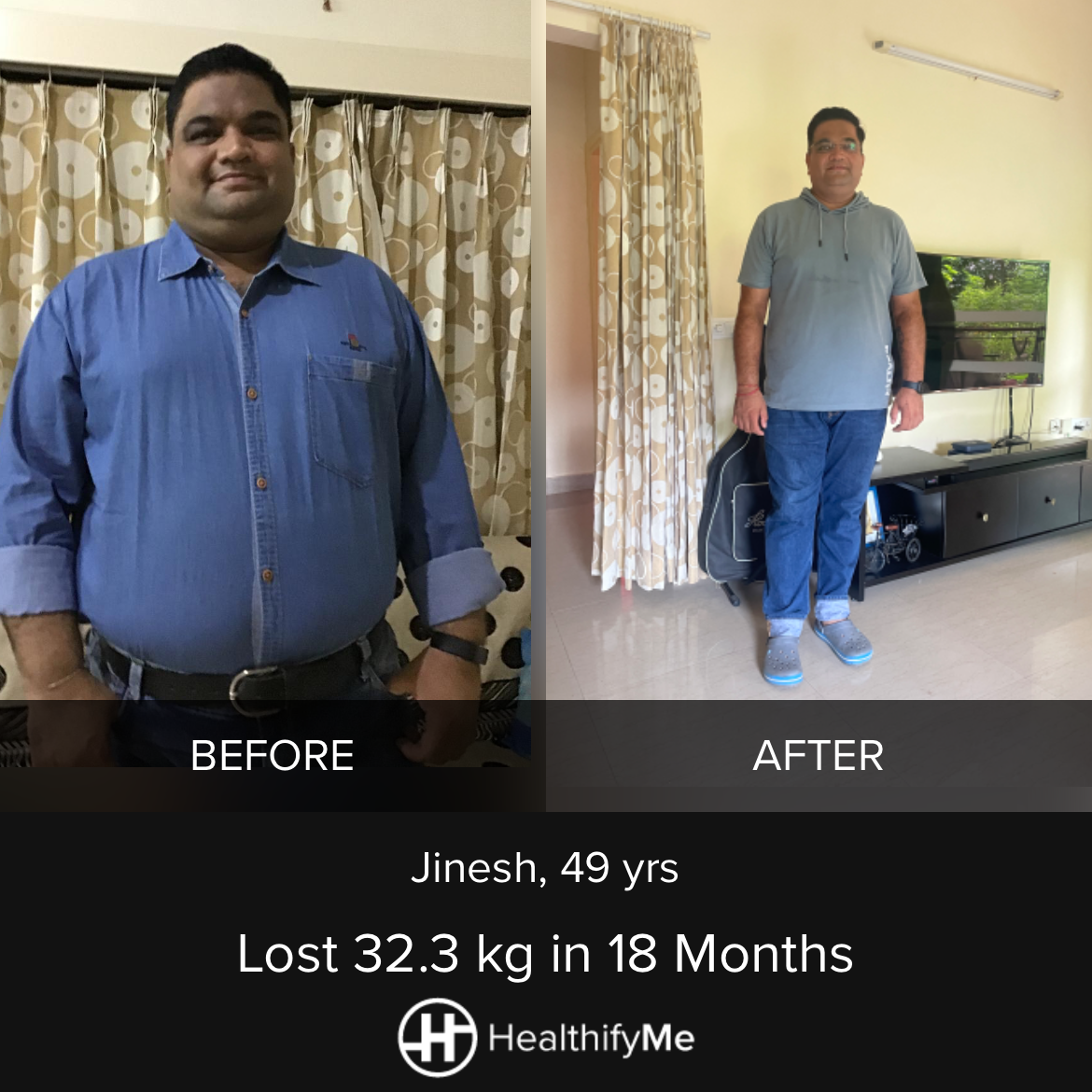 −32.3 kg in 2 years
