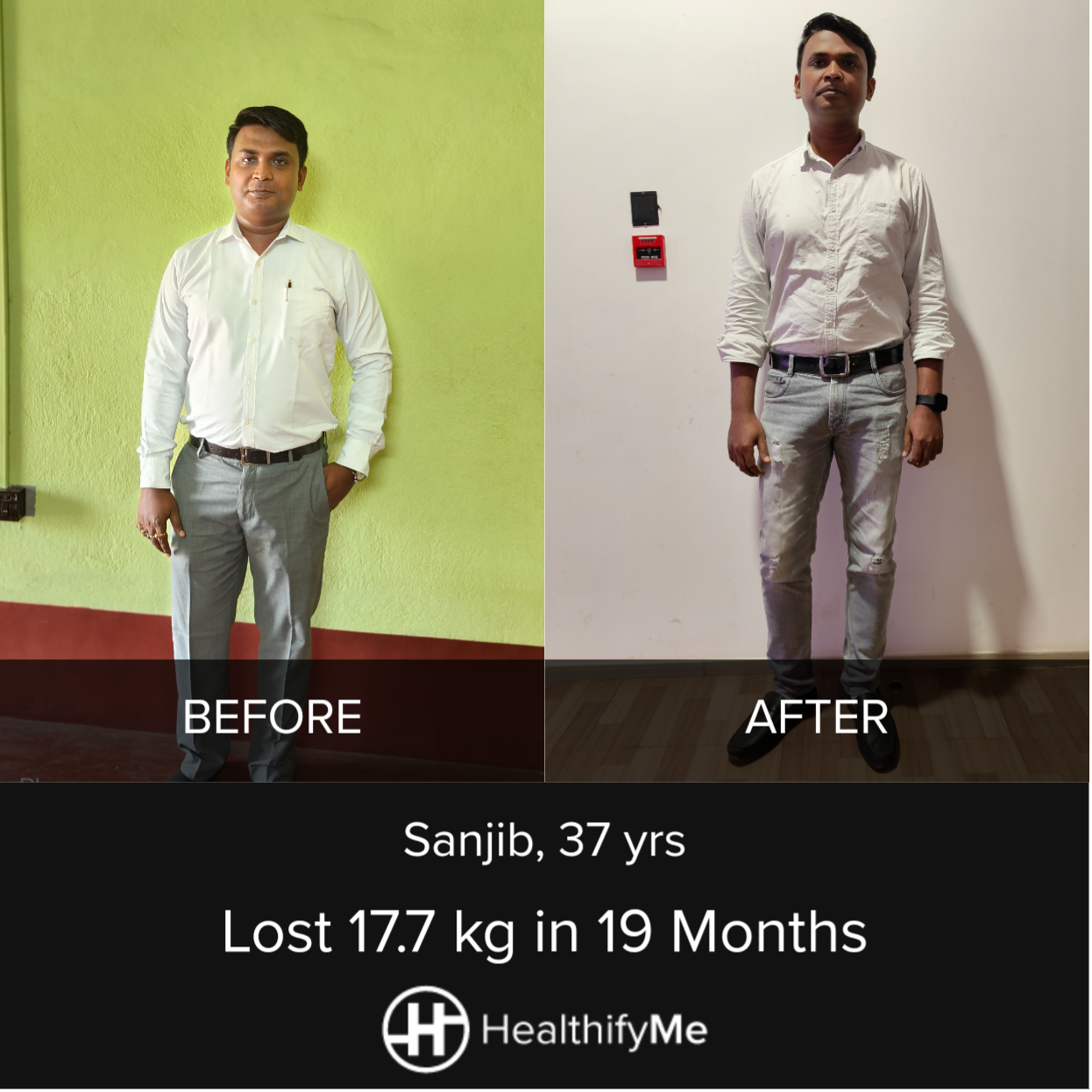 −17.7 kg in 2 years