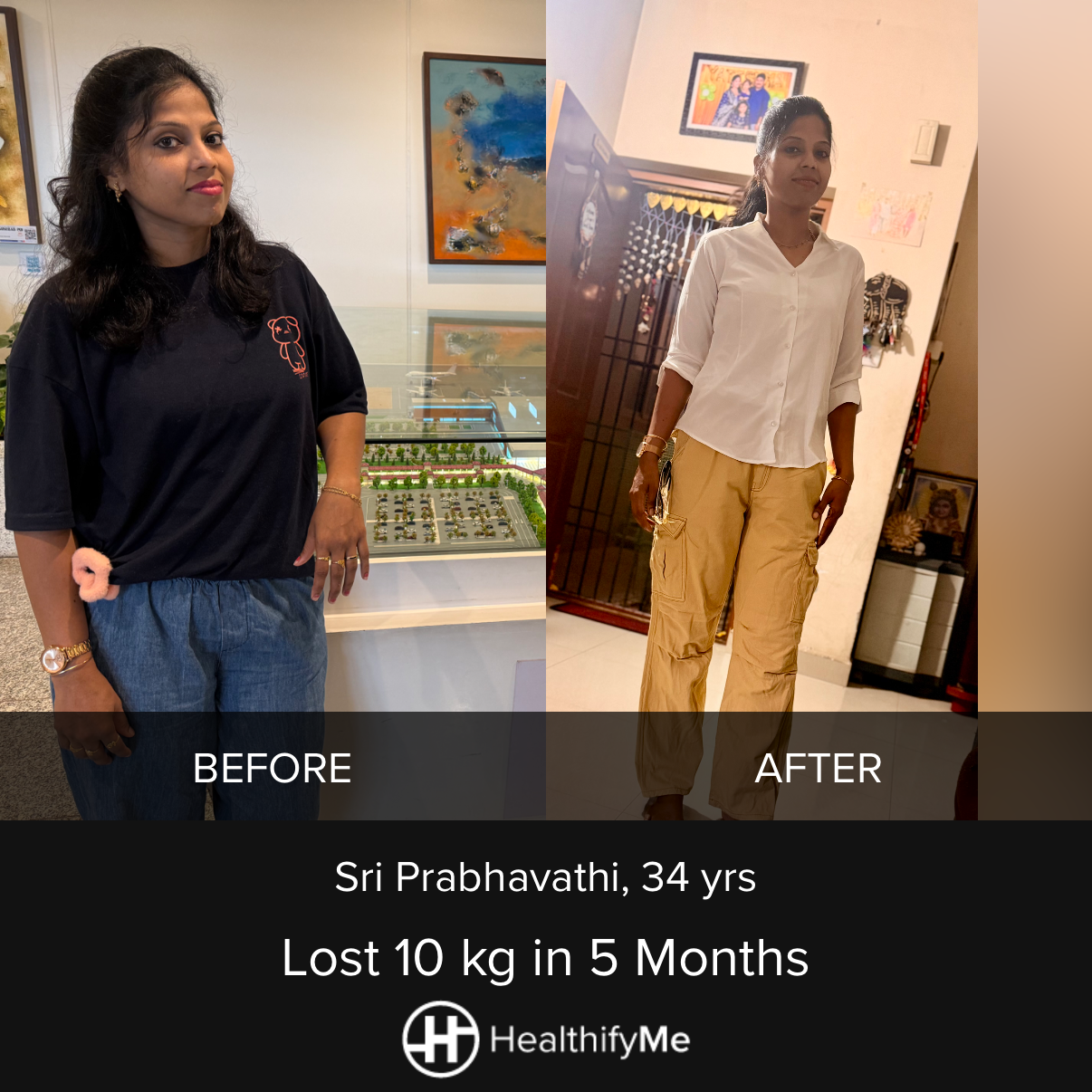 −10 kg in 5 months