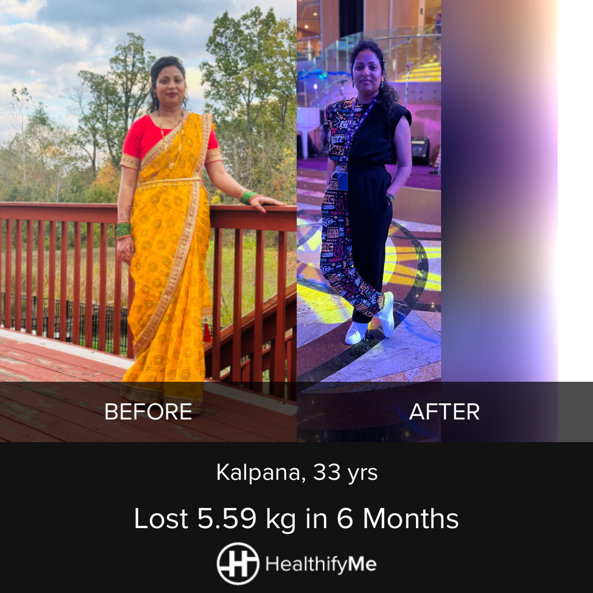 −5.6 kg in 6 months
