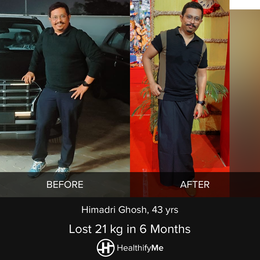 −21 kg in 6 months