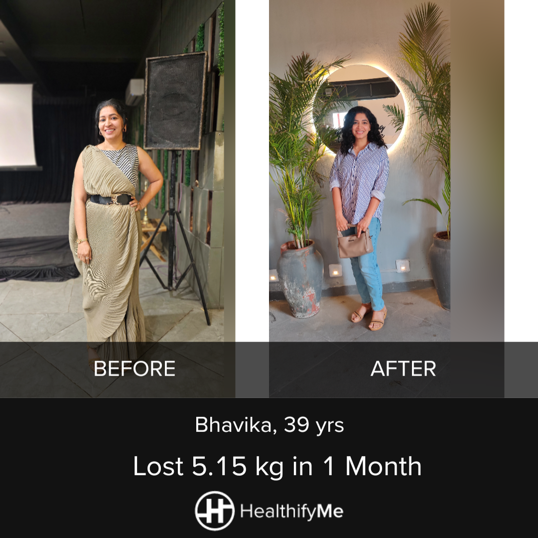 −5.2 kg in 1 month