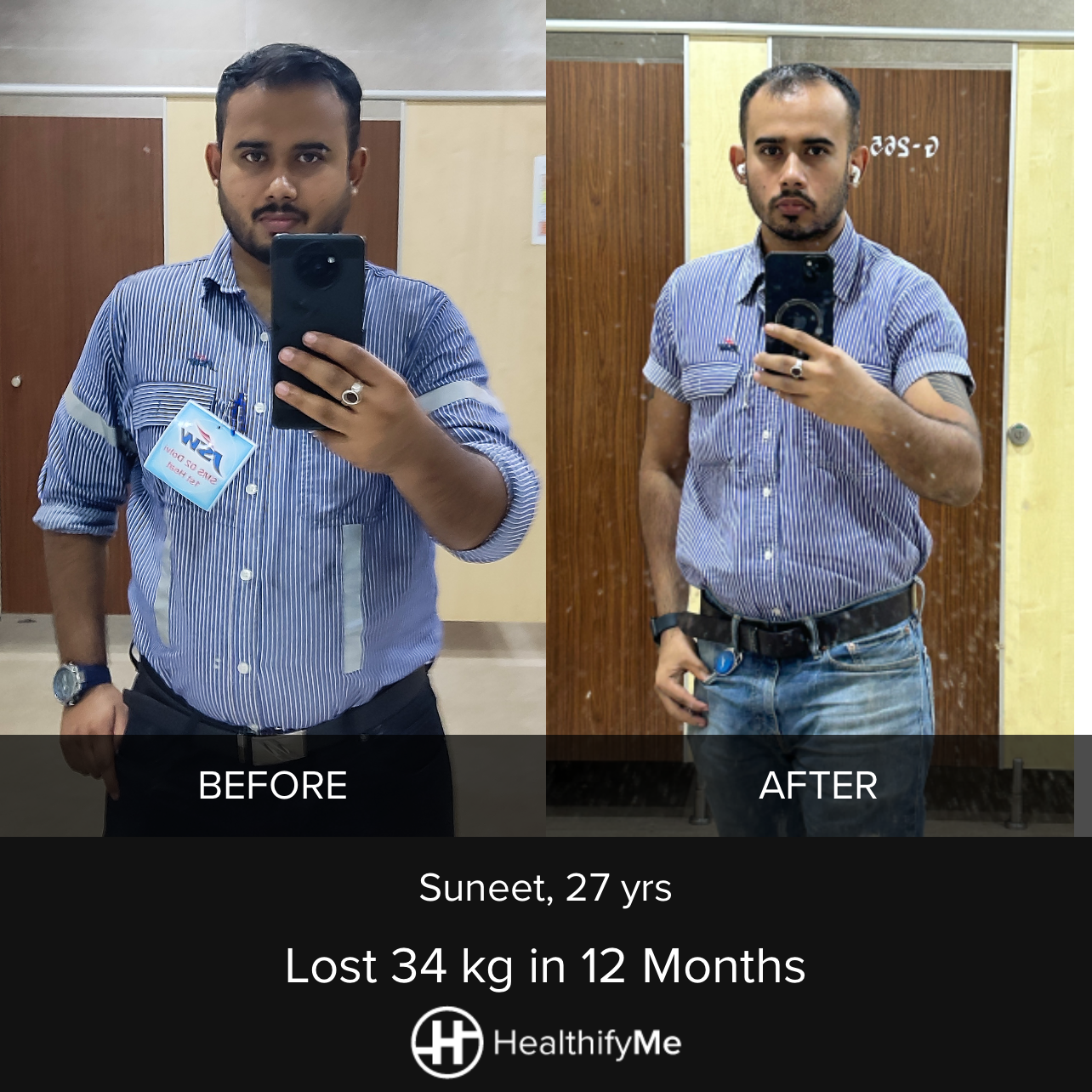 −34 kg in 1 year