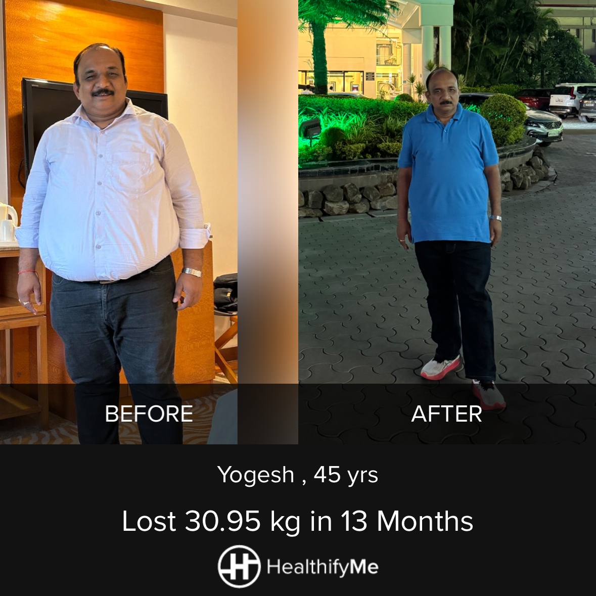 −30.9 kg in 1 year