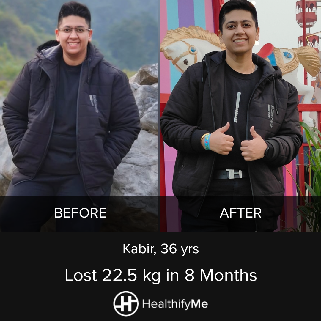 −22.5 kg in 8 months