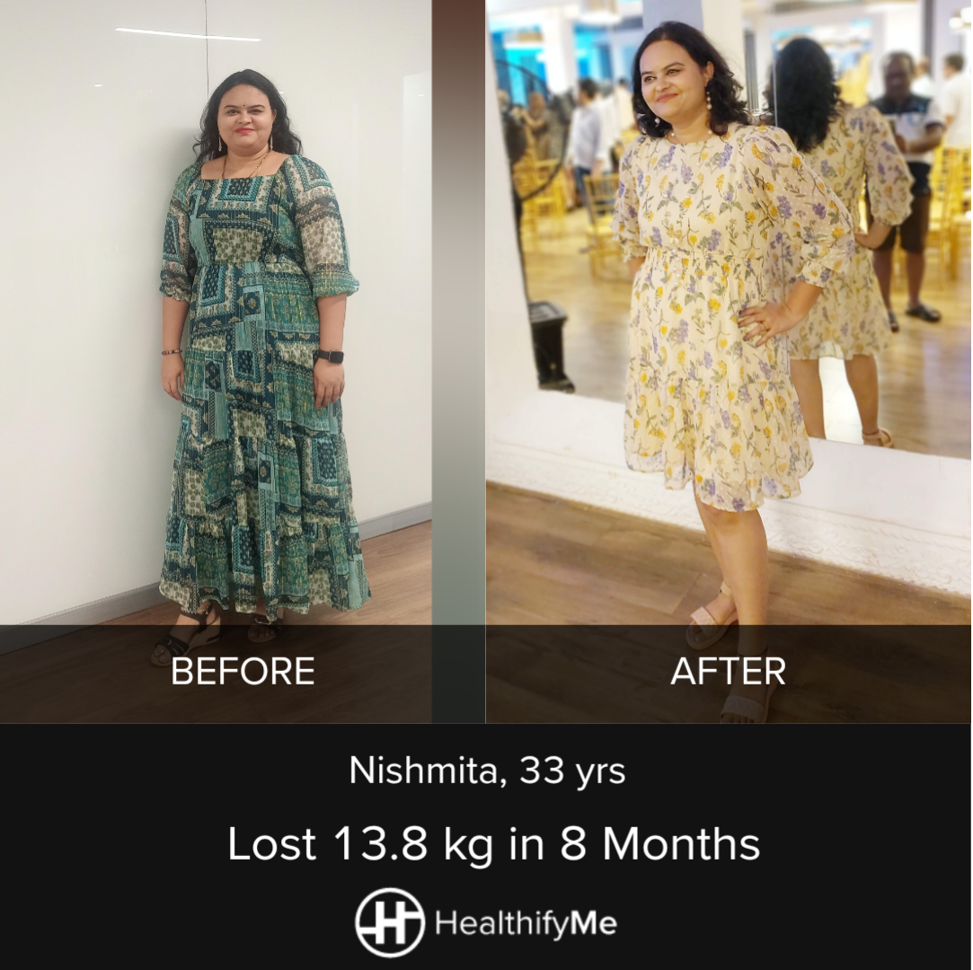 −13.8 kg in 8 months