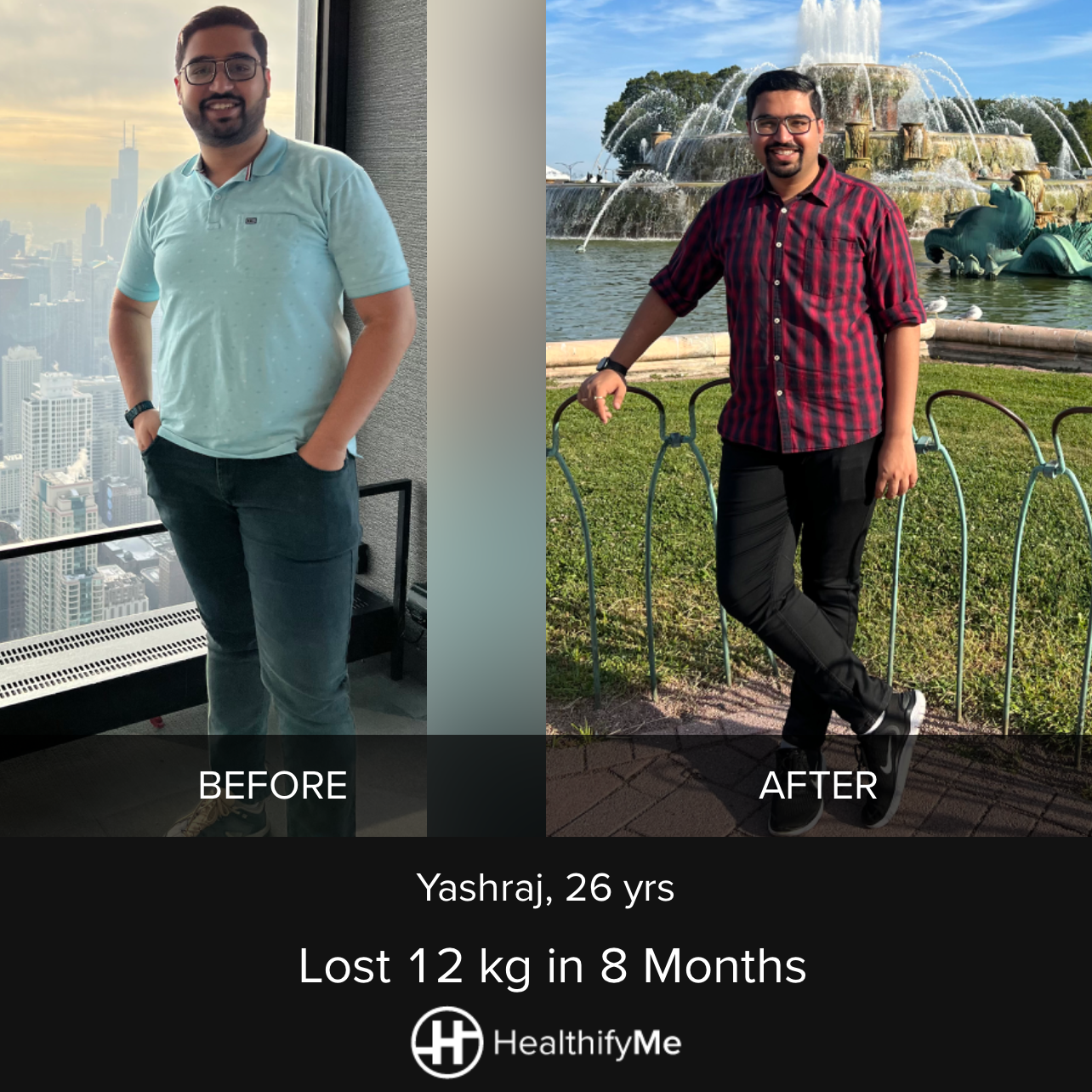 −12 kg in 8 months
