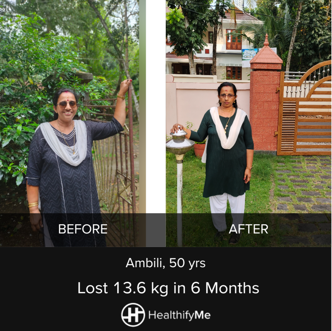 −13.6 kg in 6 months