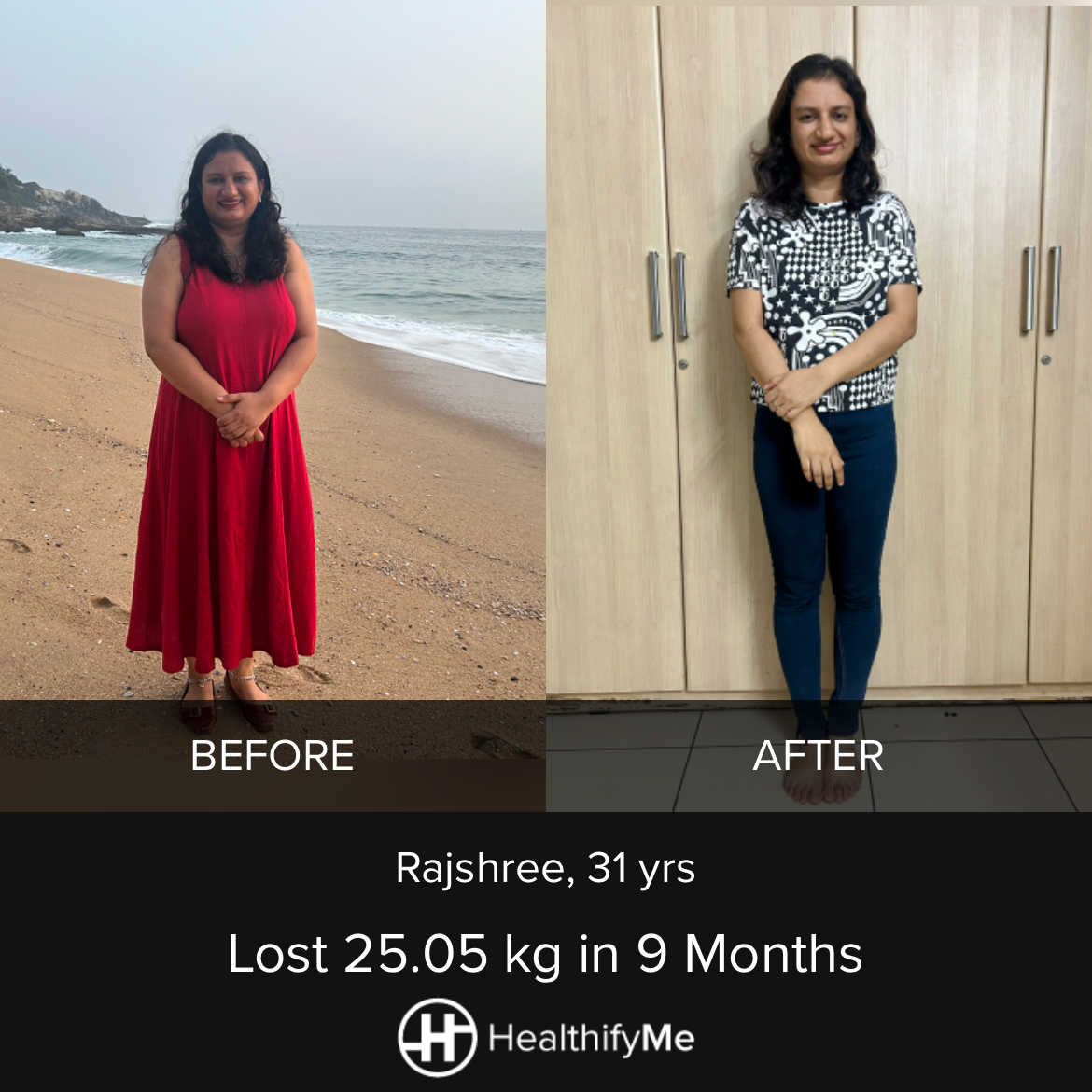 −25.1 kg in 9 months