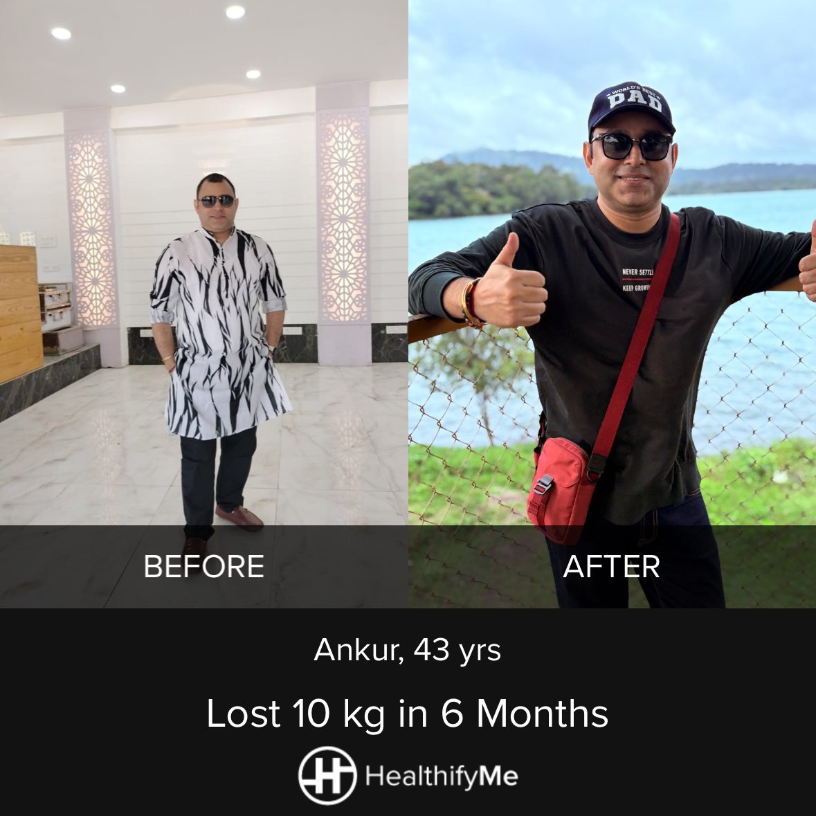 −10 kg in 6 months