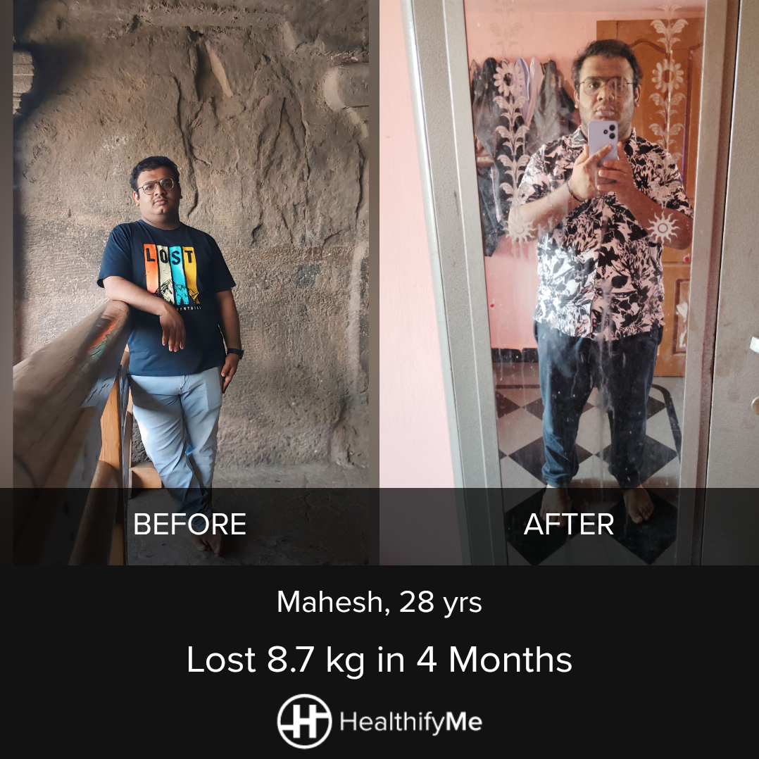 −8.7 kg in 4 months