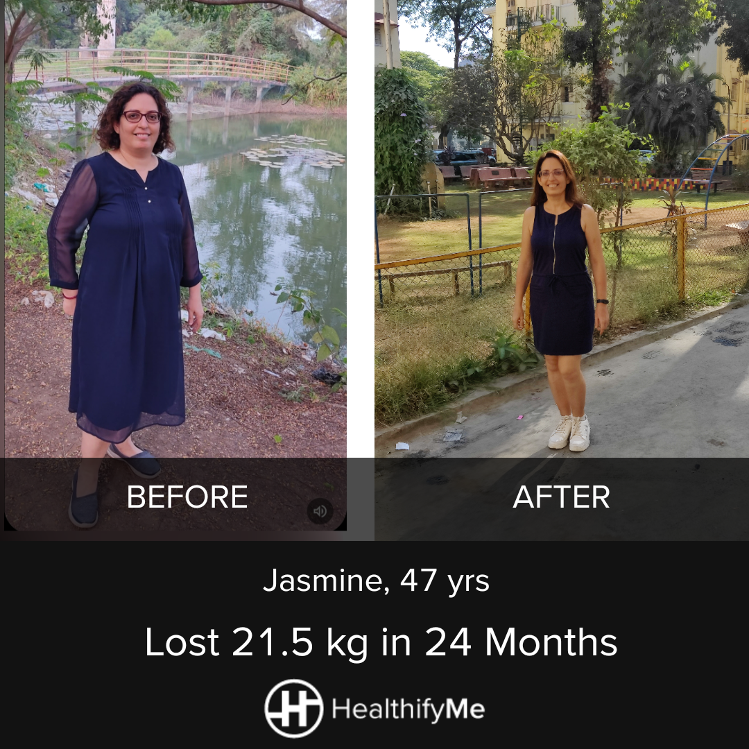 −21.5 kg in 2 years