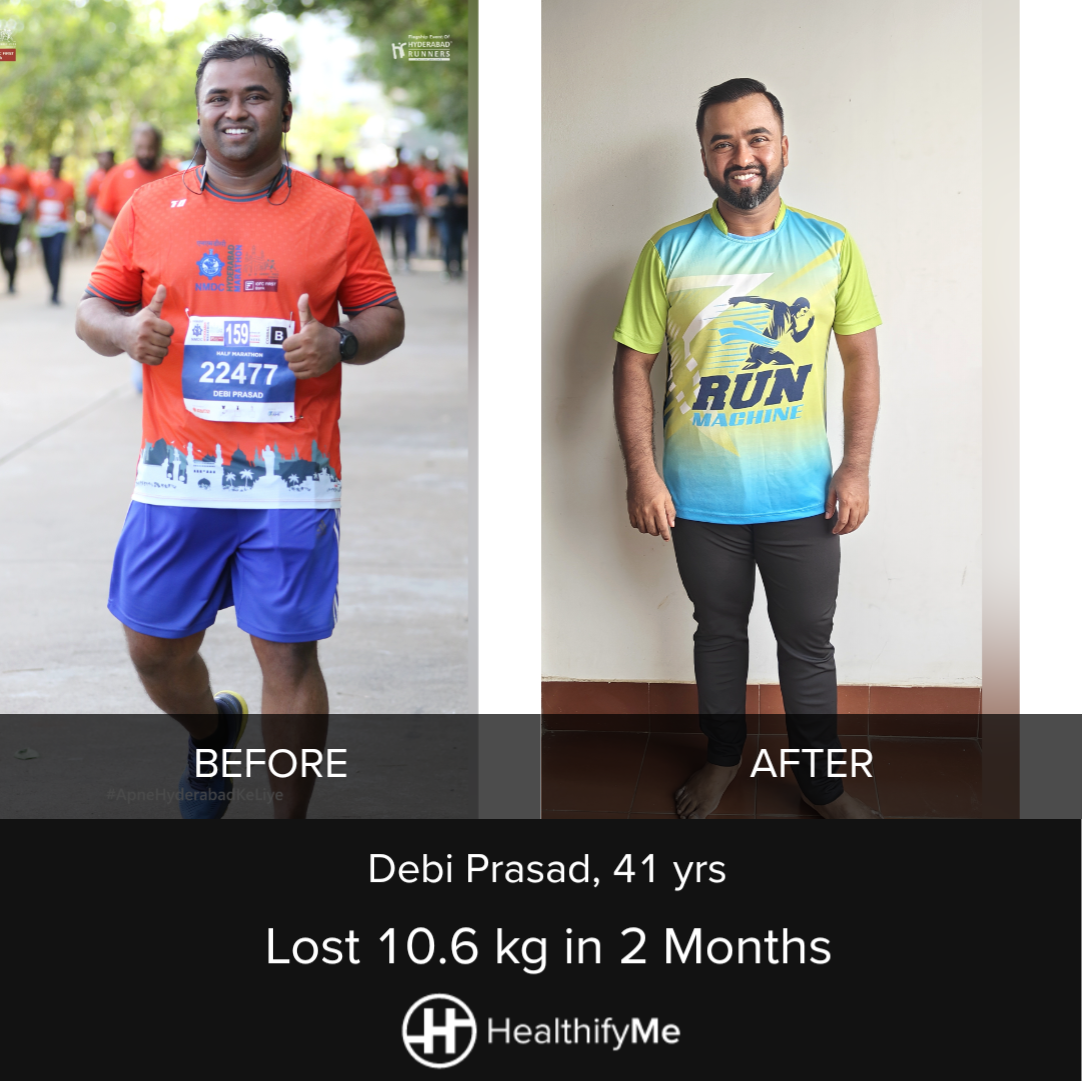 −10.6 kg in 2 months