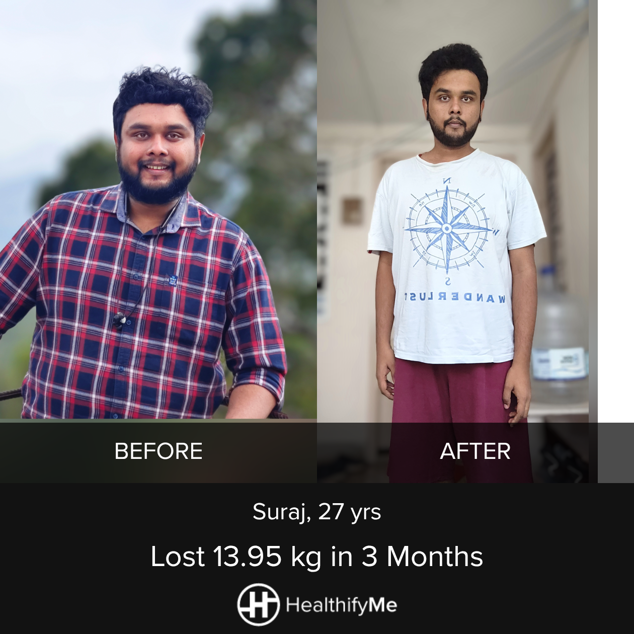 −13.9 kg in 3 months