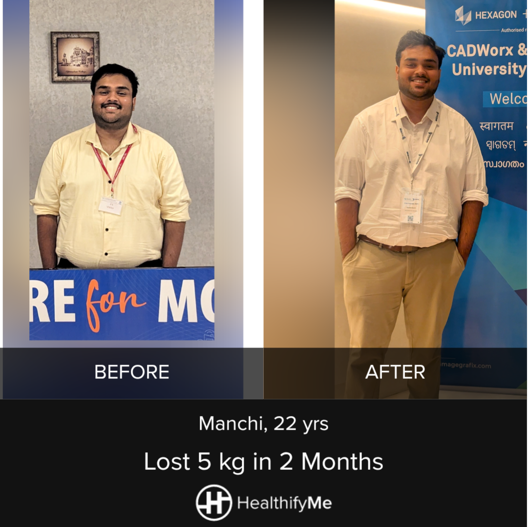 −5 kg in 2 months
