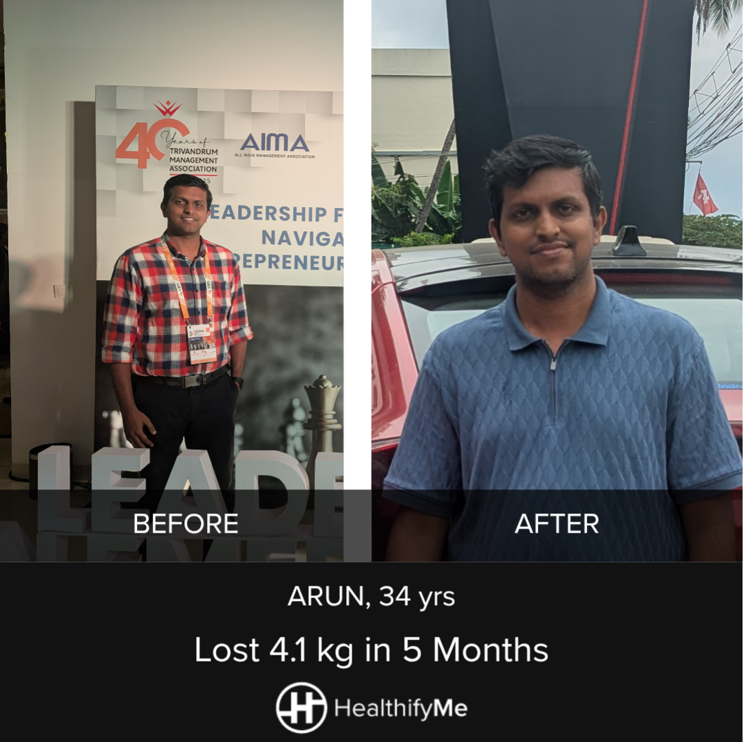 −4.1 kg in 5 months