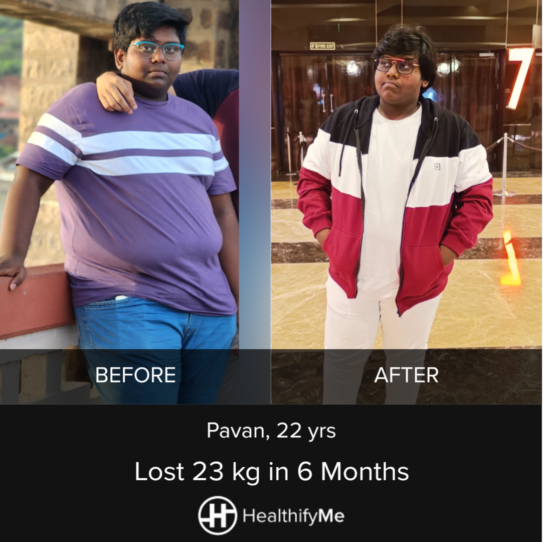 −23 kg in 6 months