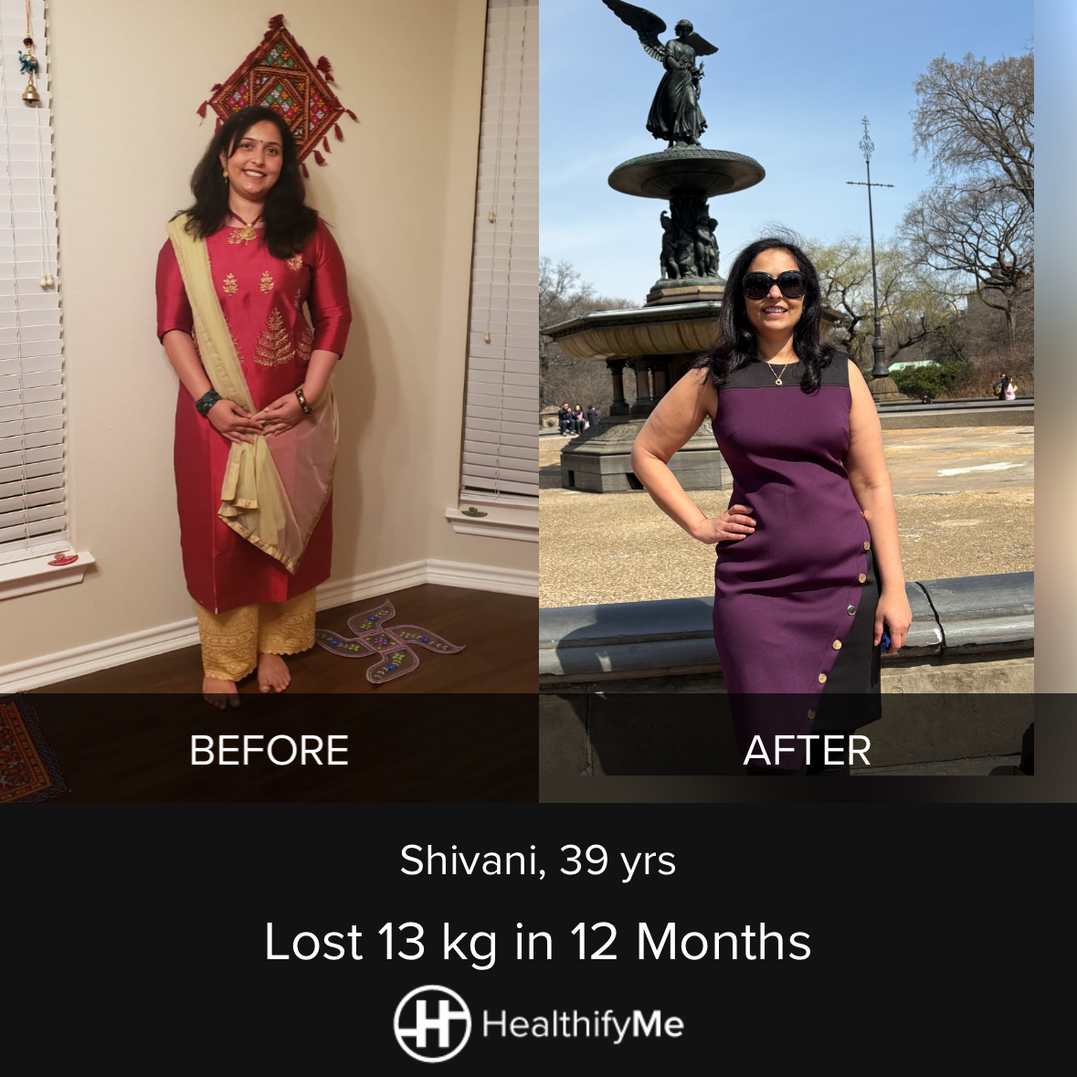 −13 kg in 1 year