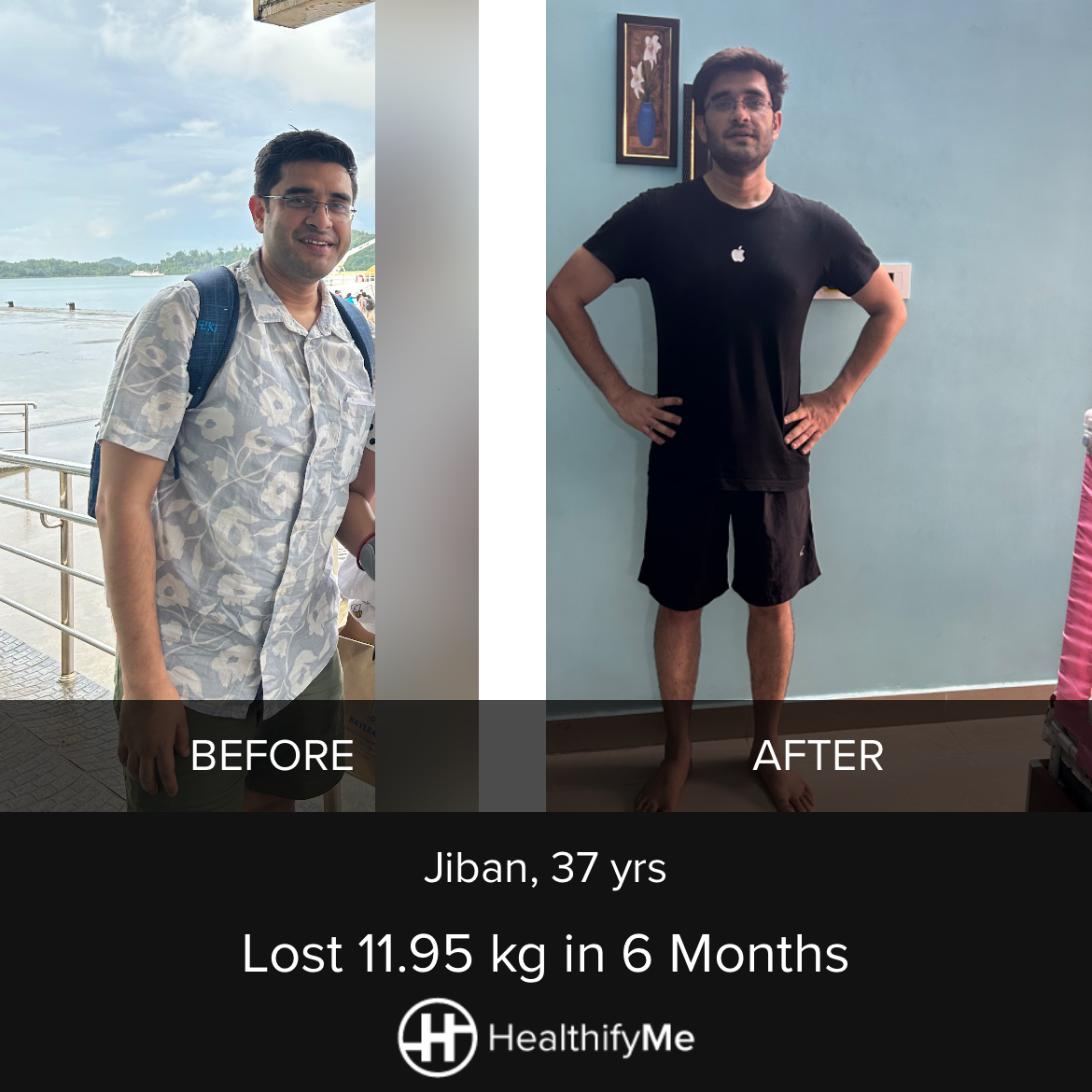 −11.9 kg in 6 months