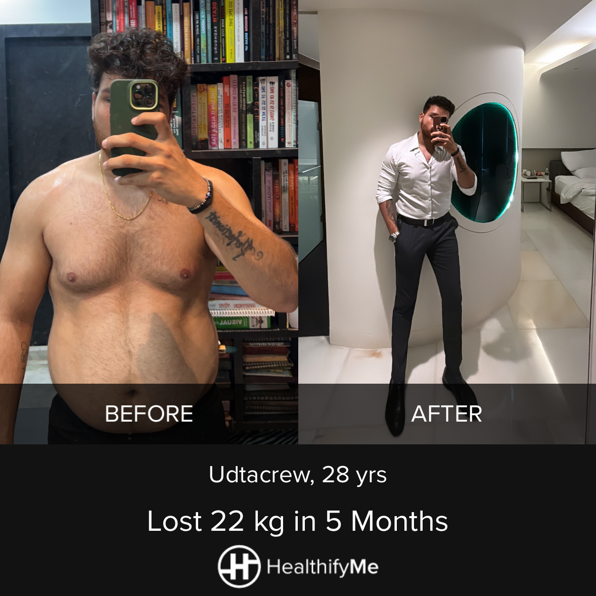 −22 kg in 5 months