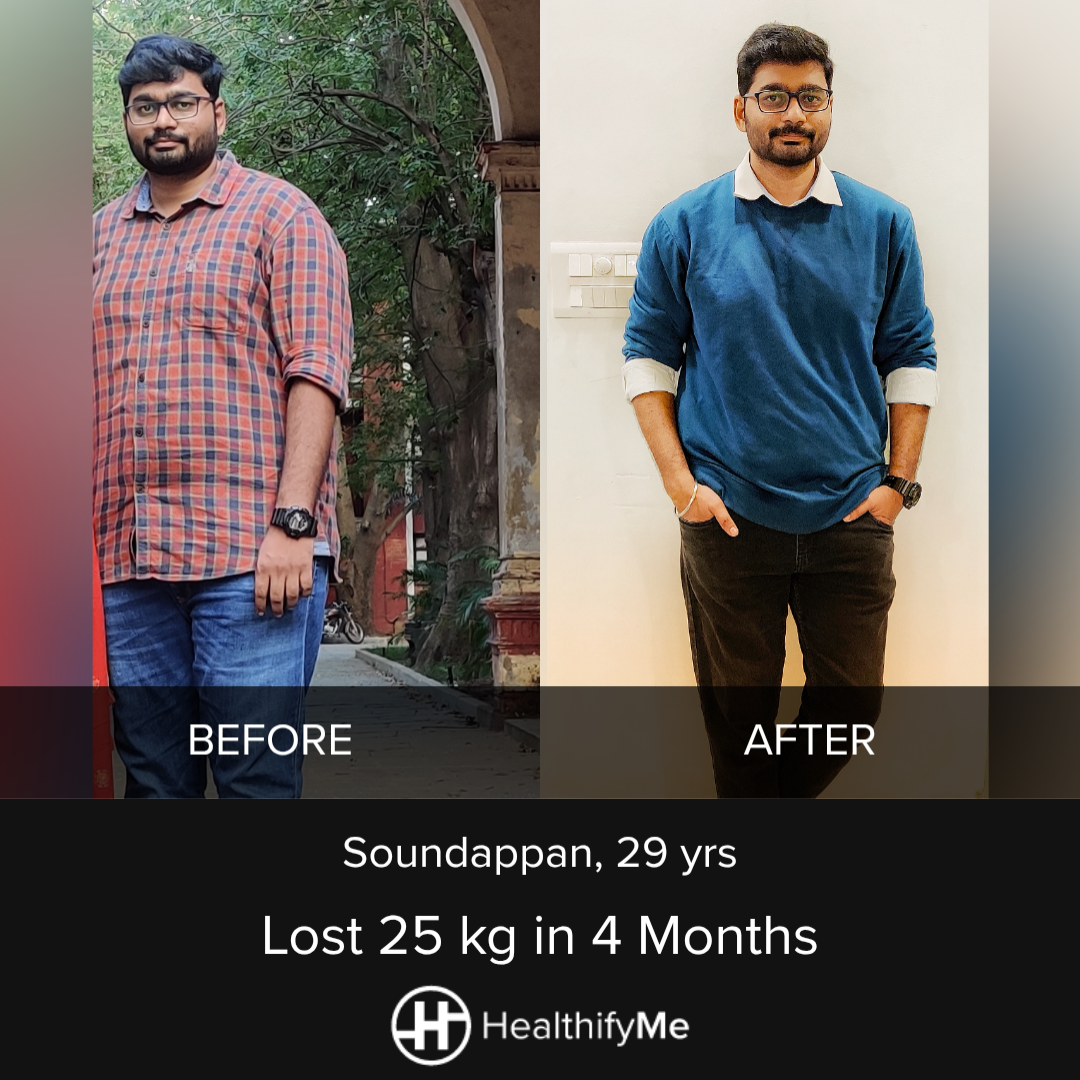 −25 kg in 4 months