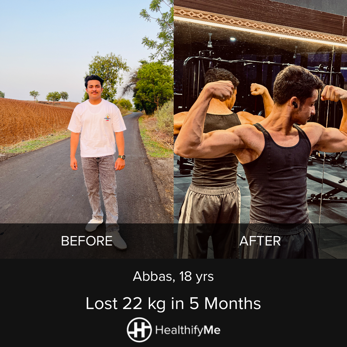 −22 kg in 5 months