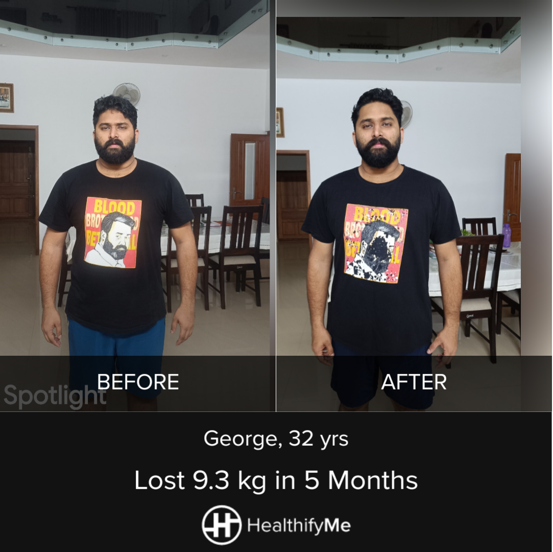 −9.3 kg in 5 months