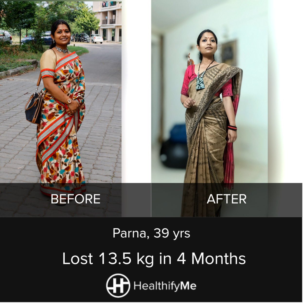 −13.5 kg in 4 months
