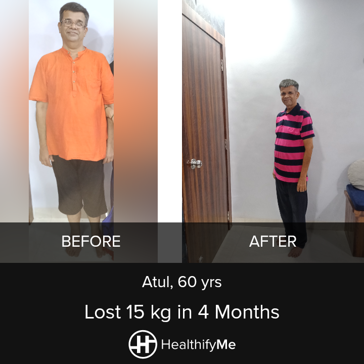 −15 kg in 4 months