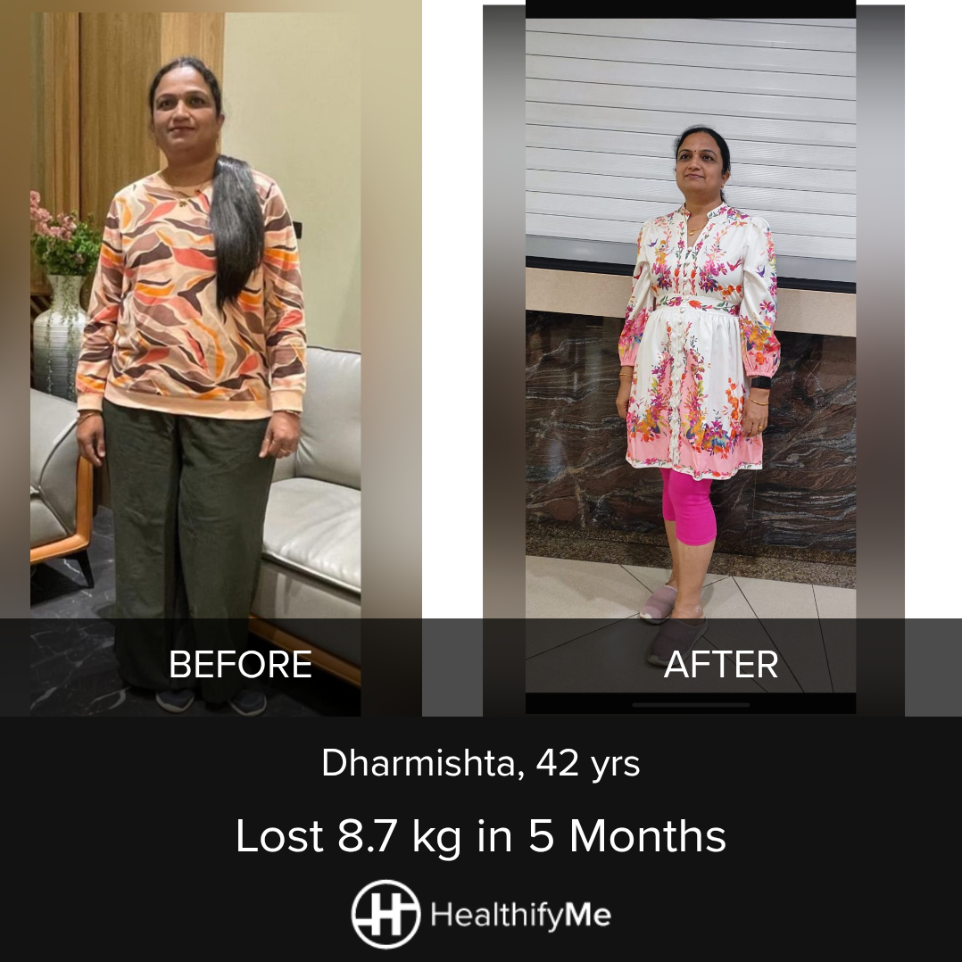 −8.7 kg in 5 months