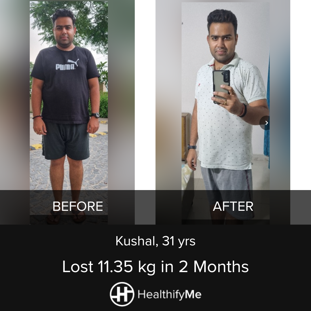 −11.3 kg in 2 months