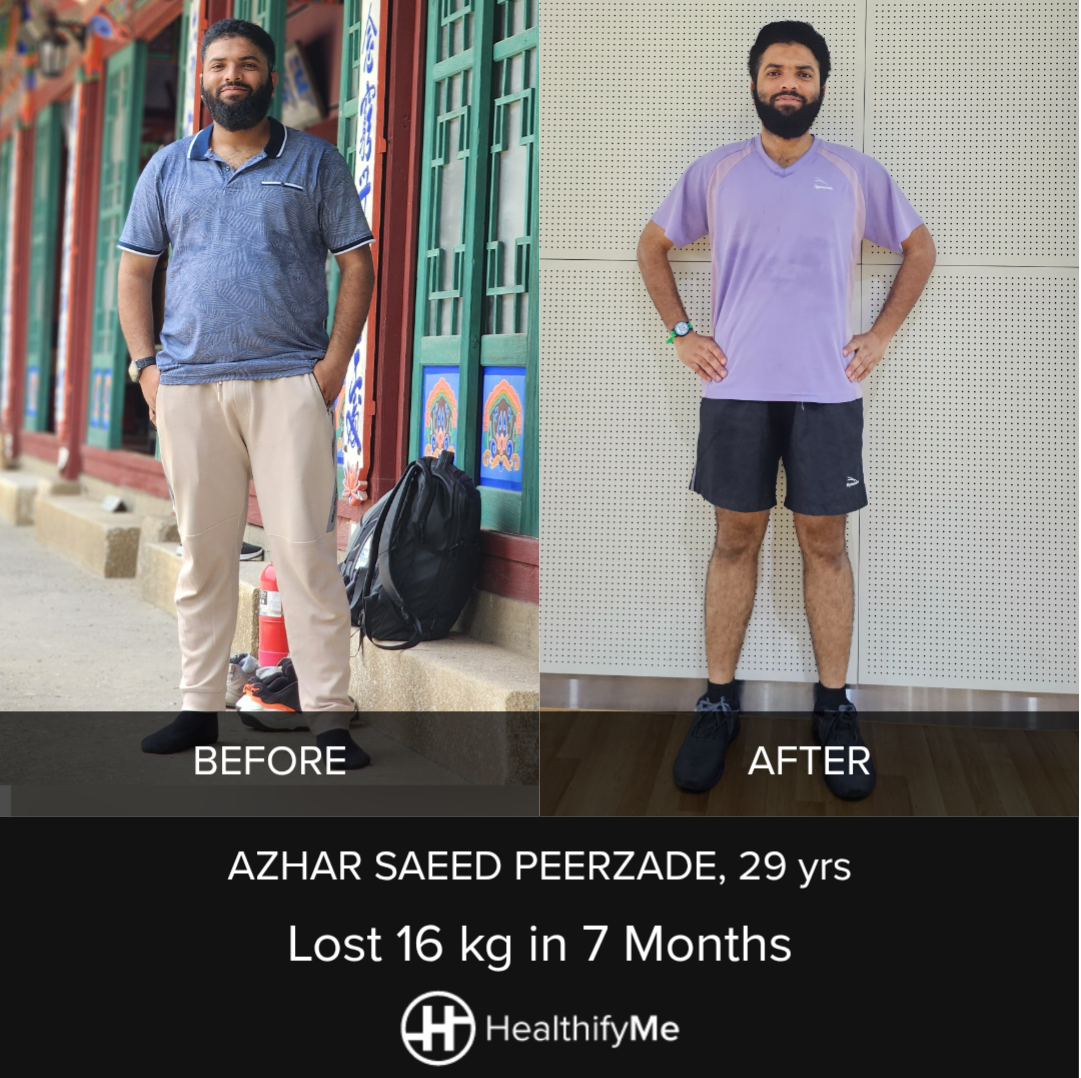−16 kg in 7 months