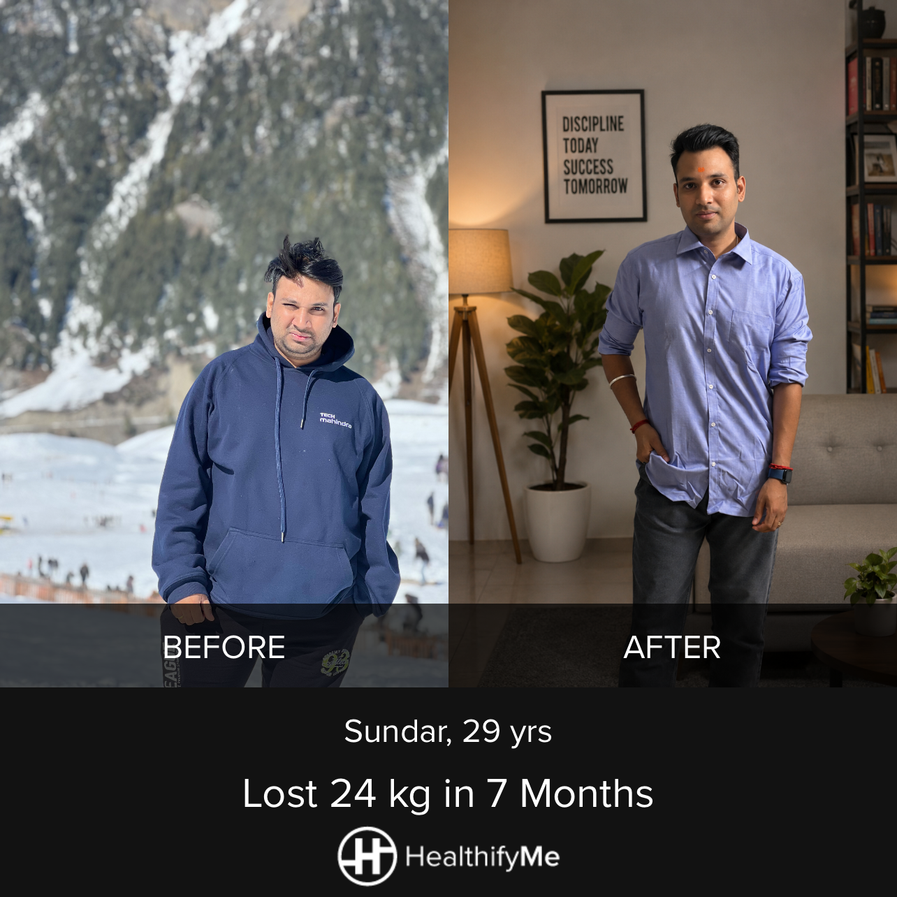 −24 kg in 7 months