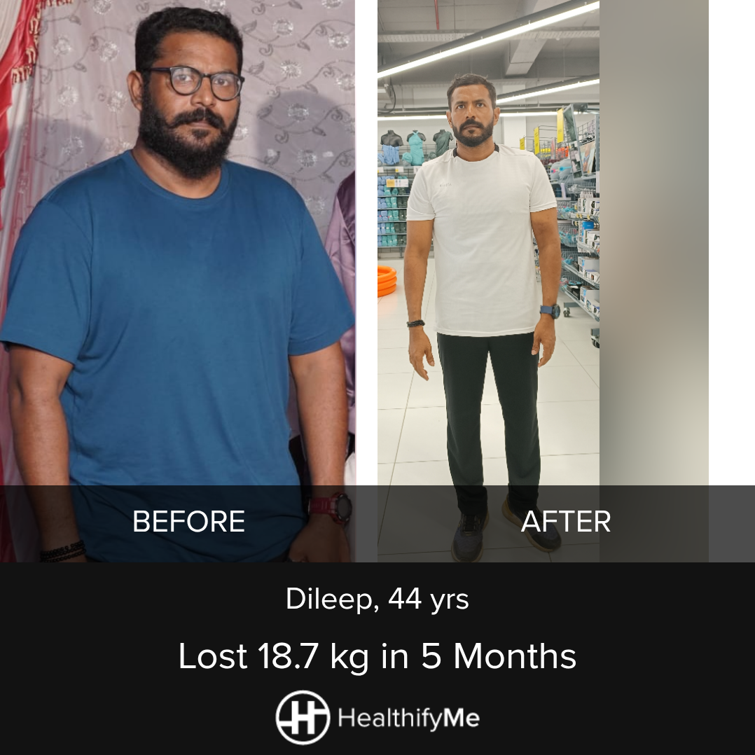 −18.7 kg in 5 months