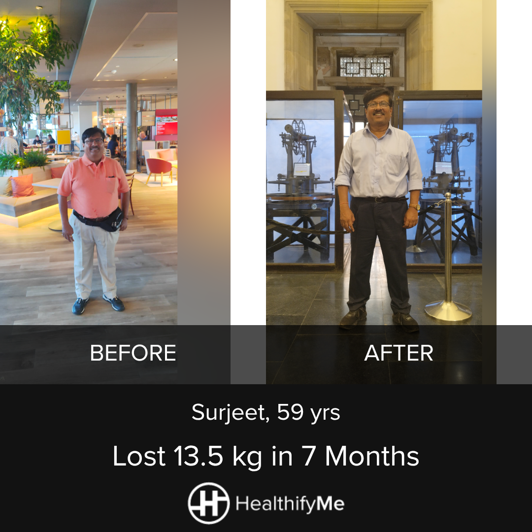 −13.5 kg in 7 months