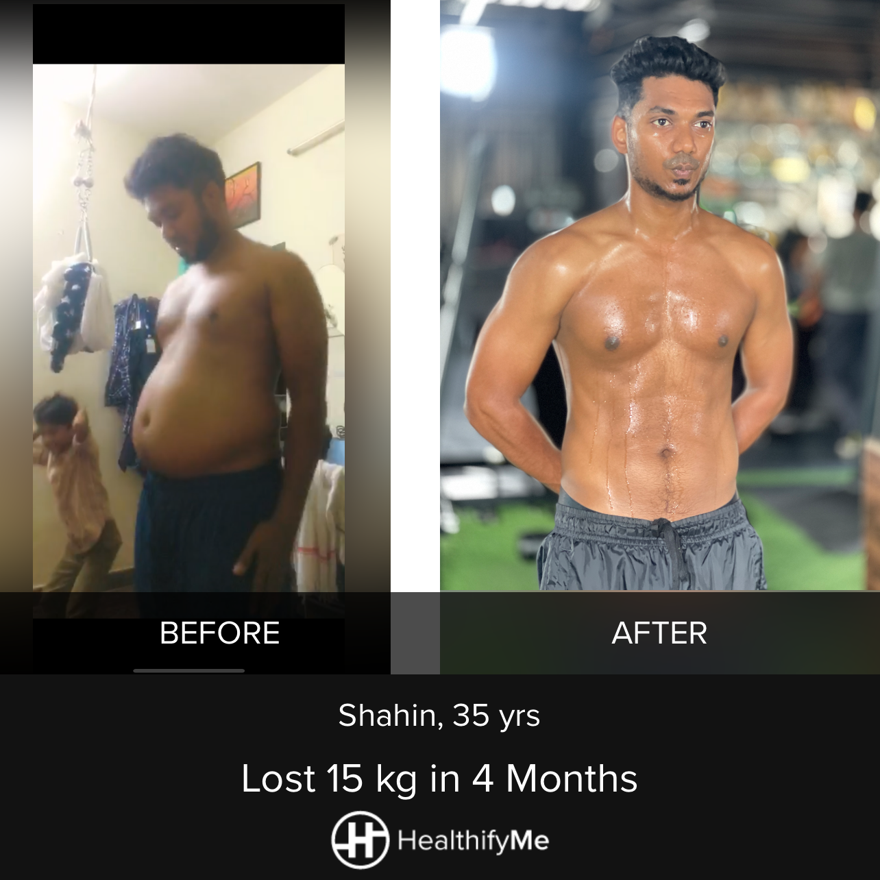 −15 kg in 4 months