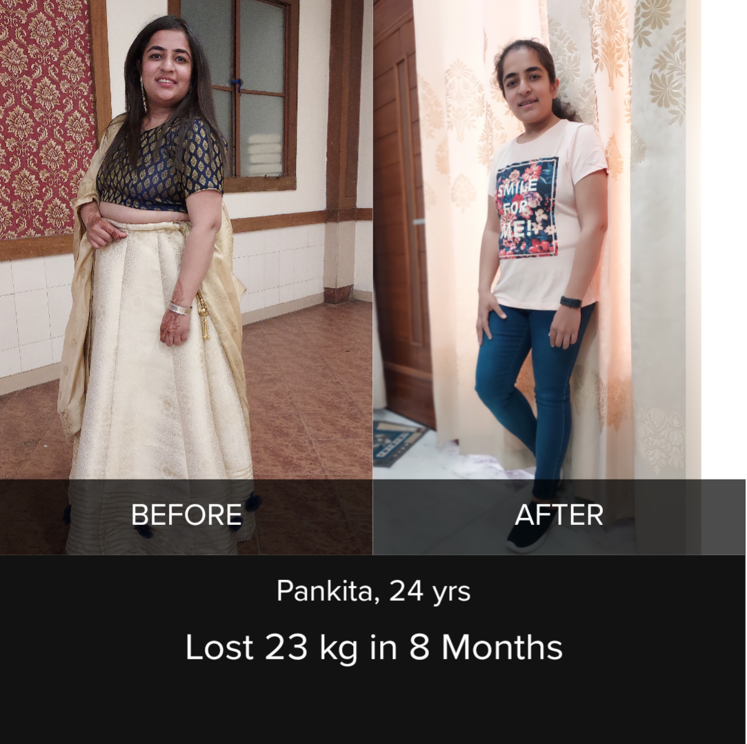 −23 kg in 8 months