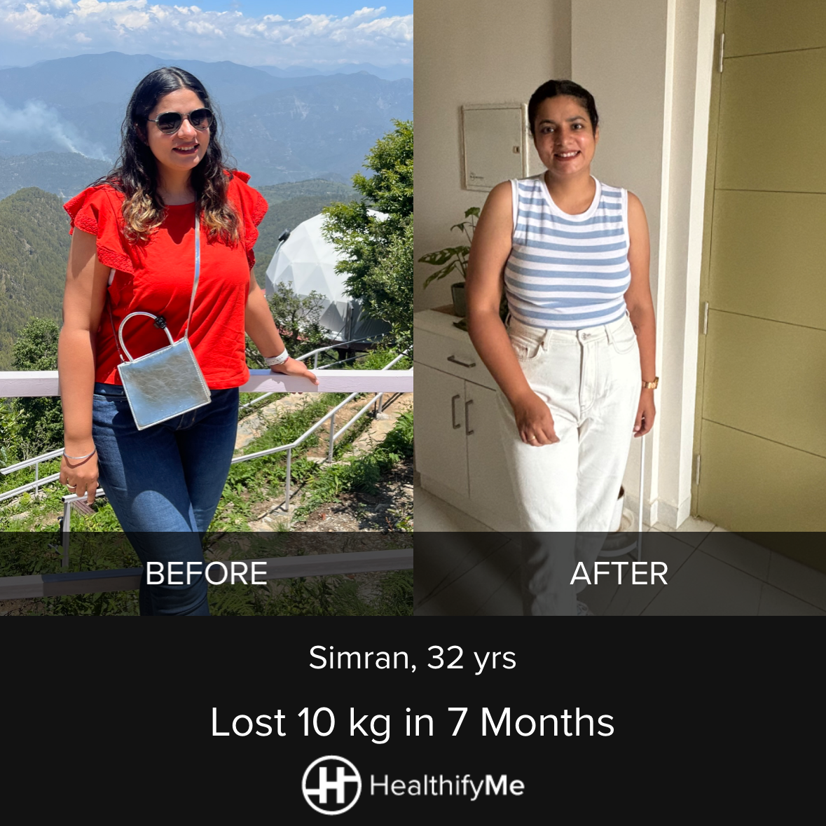 −10 kg in 7 months