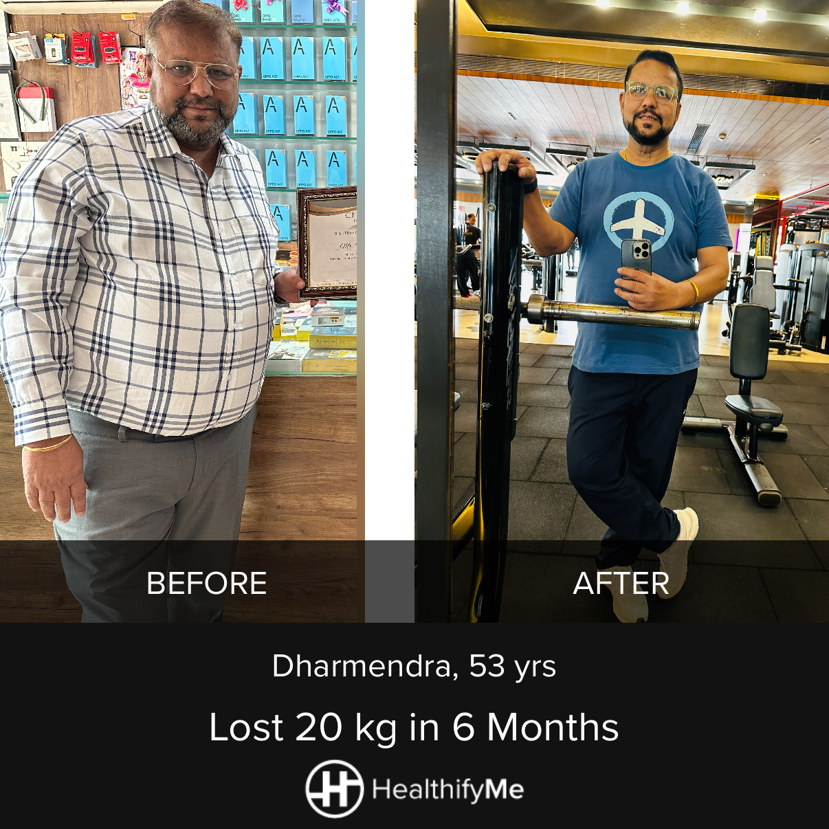 −20 kg in 6 months
