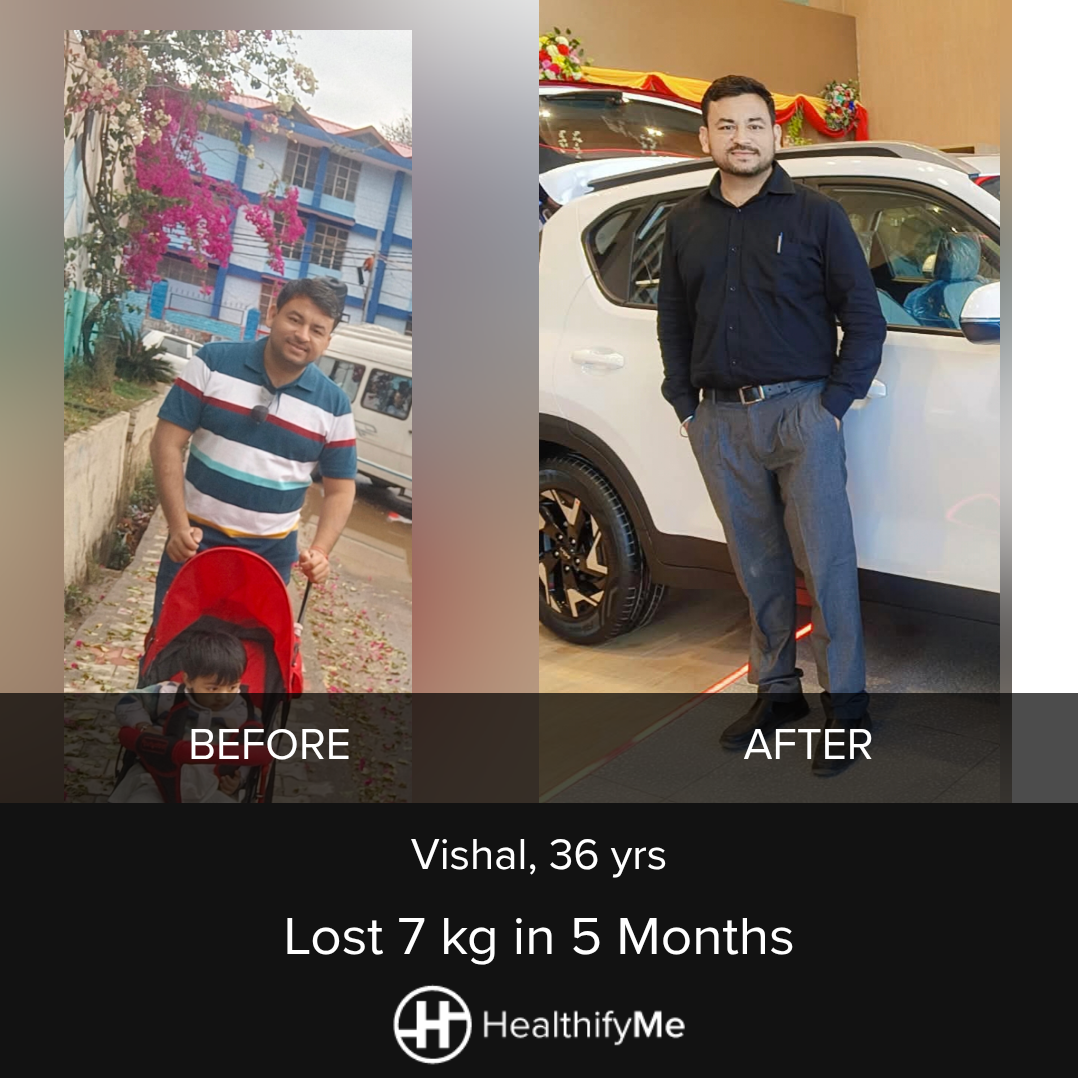 −7 kg in 5 months