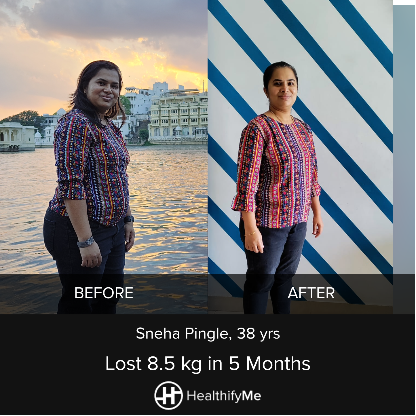 −8.5 kg in 5 months