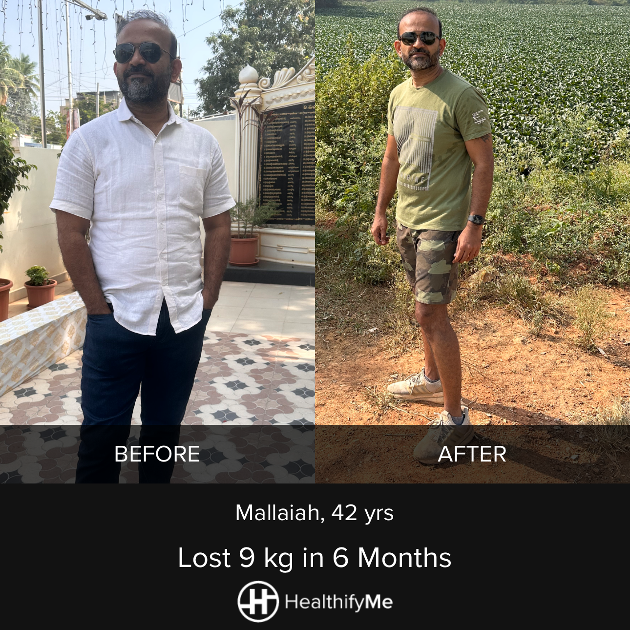 −9 kg in 6 months