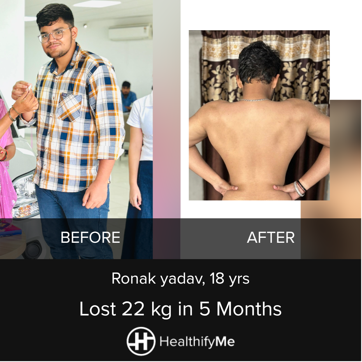 −22 kg in 5 months