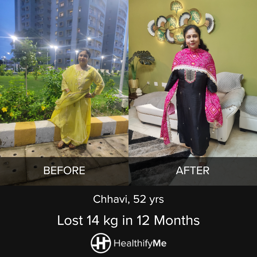 −14 kg in 1 year