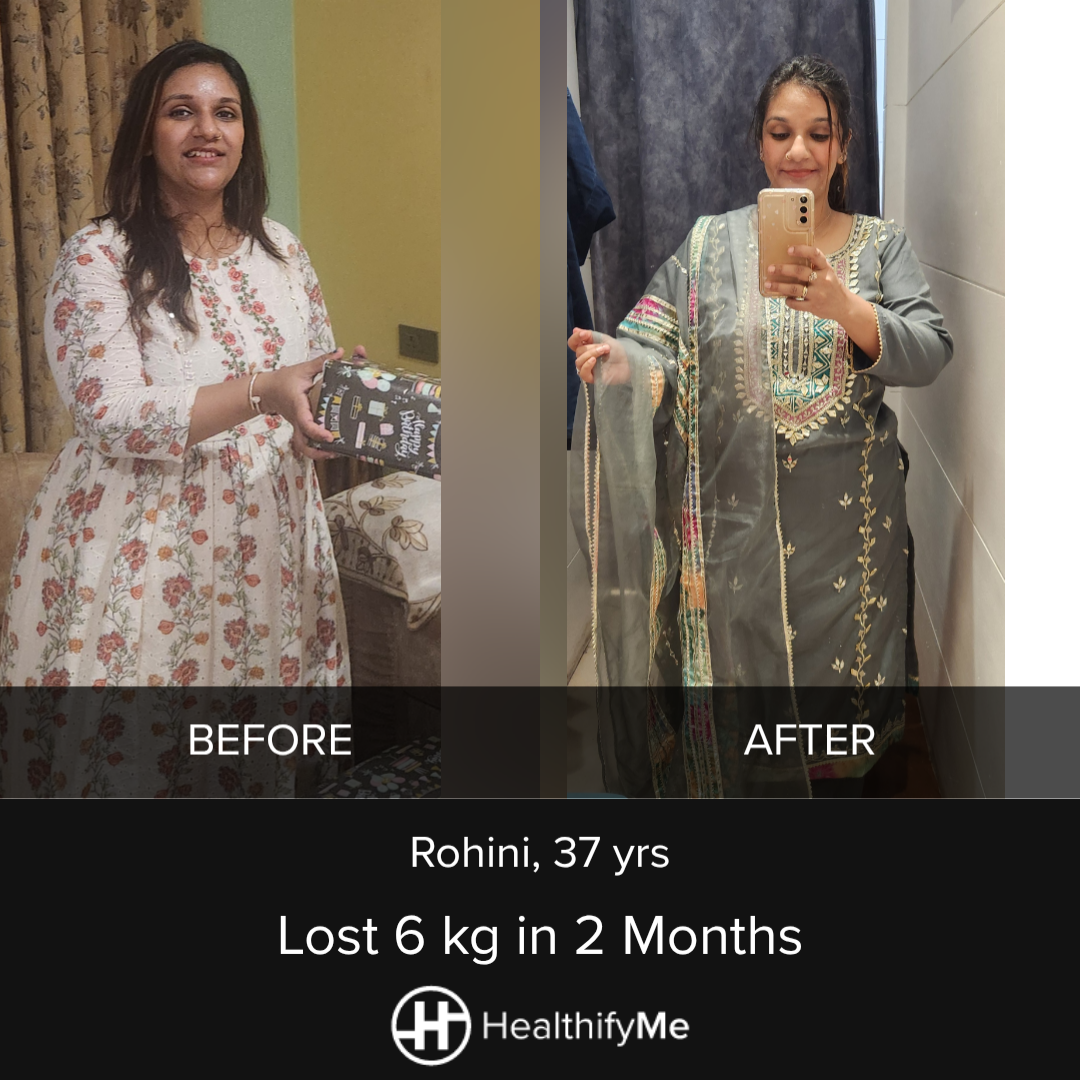 −6 kg in 2 months