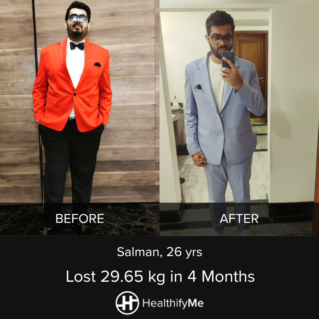 −29.6 kg in 4 months