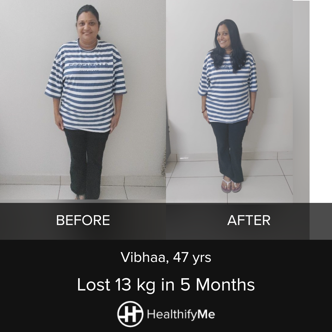 −13 kg in 5 months